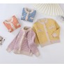 Directly provided by the manufacturer stylish sweater custom hand knitted girls cardigan design
