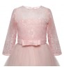 6-14 Years Flower Lace Dress Girls Clothes Princess Party Pageant Long Gown Kids Dresses for Girls Wedding Evening Clothing
