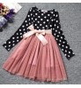 New Arrival Latest Design Baby Girl Dress Spring Fall Kids Dresses Casual Princess Dress Baby Girl Clothing