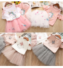 2019 new design summer flare sleeve back to school china wholesale boutique floral little baby girls bangladesh kids clothing