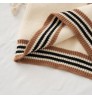 New Spring Fall Girl's Dress Sweater Suit For Little Girl Kids Clothing Children's knitwear Top Skirt Two piece sweater dress