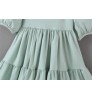 Casual Girl's Dress Summer Boutique Clothing Cute Solid Spandex Cotton Print Kids Girls Clothes 2-10 Years Twirl Girls' Dresses