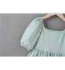 Casual Girl's Dress Summer Boutique Clothing Cute Solid Spandex Cotton Print Kids Girls Clothes 2-10 Years Twirl Girls' Dresses
