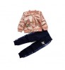 Wholesale Factory Casual Teenage Girl Clothes Fashion Sequin Embroidery Girls' Clothing Sets 2 Piece Sport Set