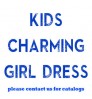 Cheap Wholesale Supplier Of Children'S Clothing Custom Sleeveless Short Sleeve Summer And Winter Girls Dress For Kids Clothing