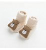 Youki Custom Logo Design Cotton Anti-Slip Newborn Cute 3D Animal Boy Girl Baby Socks