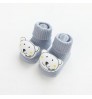 Youki Custom Logo Design Cotton Anti-Slip Newborn Cute 3D Animal Boy Girl Baby Socks