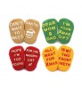 Non Slip Silicon Baby and Newborn Present Cute Gift Set Funny Christmas Baby Socks