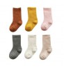 Custom Toddler Kids socks Newborn baby Infant 0-5 Years baby Organic socks Soft Stripe Baby Crew Socks