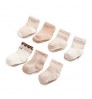 Factory custom wholesale custom GOTS certificated 100% organic cotton baby socks