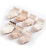 Factory custom wholesale custom GOTS certificated 100% organic cotton baby socks