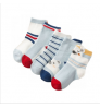 Wholesale custom high quality children cotton socks cartoon sports socks