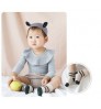 5 groups children socks combed cotton cute cartoon fox cat leaf weather socks for boys girls