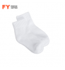 wholesale custom design children cute kids socks 100% cotton white girl school teen boy socks jacquard kids cartoon crew sock