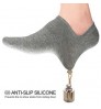 Accepted OEM services custom ankle men dress socks cotton black business ankle socks