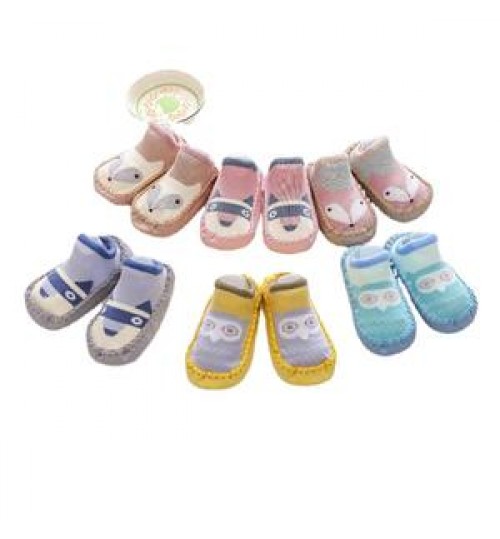 Toddler Socks Wholesale Winter Custom Cotton Breathable Absorb-Sweat Cute Toddler Baby Shoe Socks Rubber