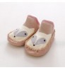 Toddler Socks Wholesale Winter Custom Cotton Breathable Absorb-Sweat Cute Toddler Baby Shoe Socks Rubber