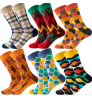 custom logo socks for man manufacturer wholesale 2022 mens fashion socks 100% cotton funny happy comfy fashionable socks men