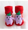 Conyson 2021 winter New fashion Christmas kids cute sets cotton thicken antislip popular toddler kids unisex red room socks