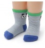 Custom logo anti slip walking cotton girl boy infant toddler socks cute newborn grip children kids socks knit custom baby socks