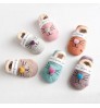 Children's toddlers non-slip infant boys plus velvet socks, thickened baby girls, winter shoes and socks one-piece floor sock