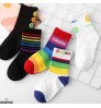Conyson 2021 autumn winter New fashion kids cute sets cotton 5pairs antislip popular toddler kids unisex Breathable room socks