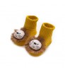 Hot selling new design kids non-slip baby floor toddler socks 3D cartoon accessories tube cotton funny socks with animal