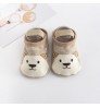 Toddler Cotton Breathable Absorb-Sweat Anti-Slip Floor Glue-Dispensing Baby No Show Socks Shoe