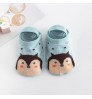 Toddler Cotton Breathable Absorb-Sweat Anti-Slip Floor Glue-Dispensing Baby No Show Socks Shoe