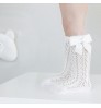 Conyson Fashion Summer New kids Summer Children Socks Thin Mesh Middle Hose Girl Socks Princess Baby Socks