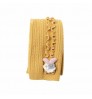 Spring Autumn Double Needles Lace Both Sides Baby Toddler Bottomed Pantyhose Vertical Bar Ear Edge Nine Point Trousers Zhuji W