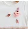 High Quality 100 Cotton Jacquard White Summer Lace Baby Girls Romper Dresses