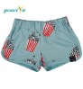 custom print organic cotton baby shorts