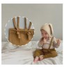wholesale custom knit ribbed leggings suspender pants baby knit overalls