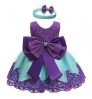 New Baby Full Moon Dress Baby Girls Dresses Net Yarn Print Baby Dress Skirt