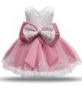 New Baby Full Moon Dress Baby Girls Dresses Net Yarn Print Baby Dress Skirt