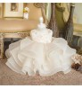 Baby Girl Princess Silk Tulle Dress Sleeveless Infant Toddler Girl Vintage Big Bow Vestido Party Pageant Birthday Frocks 1-7Y