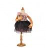 Newest Hot Toddler Baby Kid Girl Turtleneck Leopard Sweatshirt Top Gauze skirt 2pcs Fashion Outfits Sets