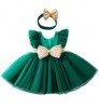 Summer Baby Fashion Girl Party Frock Kids Wedding Dress Fluffy Children Princess Dresses