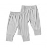 Wholesale Custom Logo Soft Breathable Elastic Plain Color Bamboo Viscose Baby kids girls Jogger Pants or trouser