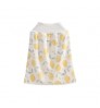 New custom baby cotton and waterproof full green print Diaper skirt with Elastic waist