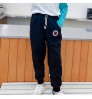 Children's trousers boys and girls spring and autumn 1-12 years old sweatpants baby casual waffle children's pants
