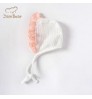 JamBear 100% Organic Cotton Infant Clothes Comfortable Long Sleeve Baby Dresses Clothes Newborn Baby Knotted Gown Baby Skirts