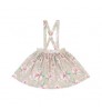 printed pineapple baby girls mini skirt cute baby suspender skirts wholesale new design baby skirt