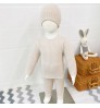 Wholesale custom boutique baby clothes 3 piece set baby sweaters boy chunky crochet knit designs soft winter