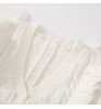 Children Kids Sweater Supplier Autumn Baby Girls Custom Twist V Neck Long Sleeve Button Up Cardigan Cable Knitted Baby Sweater