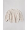 Factory Custom Winter 100% Cotton Chunky Warm Toddler Unisex Baby Crewneck Knit Baby Sweater