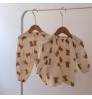 Bamboo Fiber Kids Clothes Simple Toddlers Kids Pajamas Baby Underwears Boys Girls' 2-Piece girls underwear bamboo pajamas kids