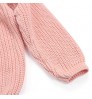 Autumn And Winter Cotton Pullover Boutique Plain Keep Warm Baby Girls Knitted Pullover Toddler Sweaters