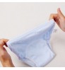 OEM/ODM eco-friendly infant toddler organic 100% cotton short pants undies custom walking training baby underwear